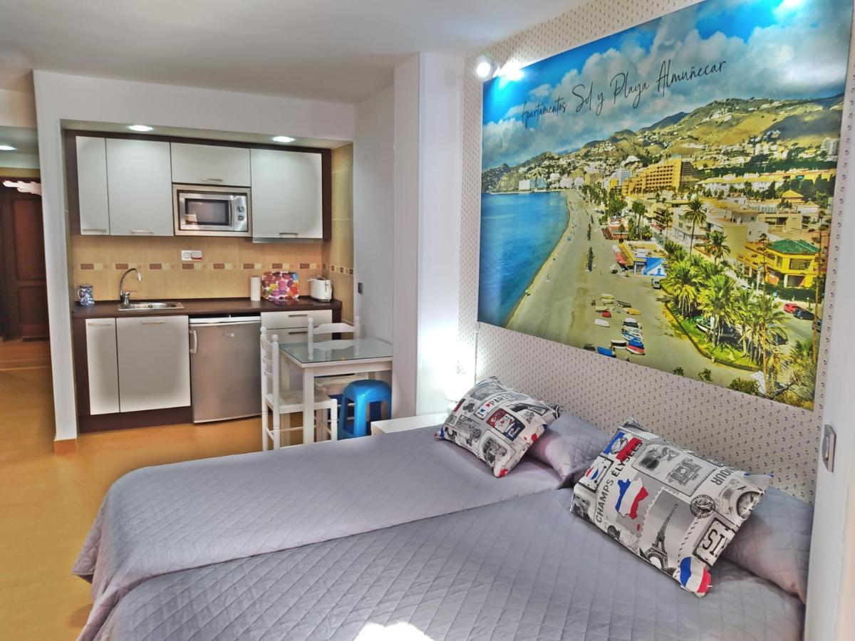 Apartamentos Sol Y Playa Альмуньєкар Екстер'єр фото