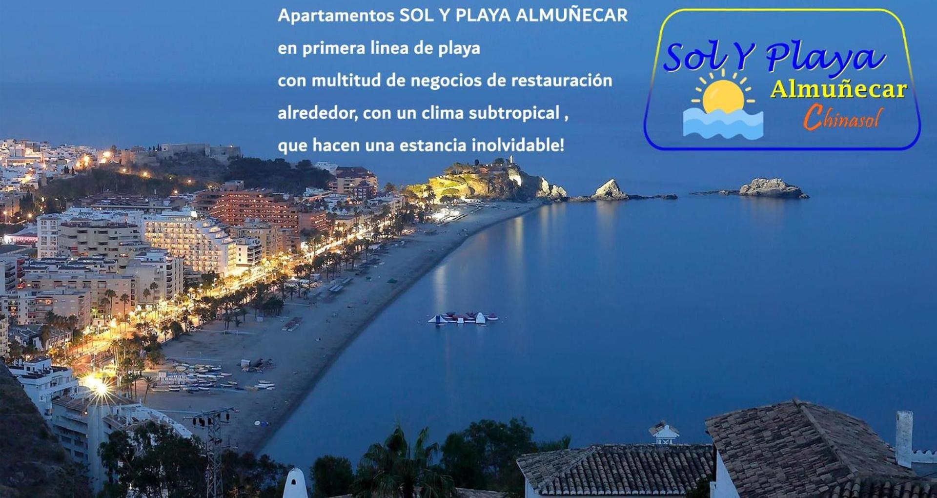 Apartamentos Sol Y Playa Альмуньєкар Екстер'єр фото